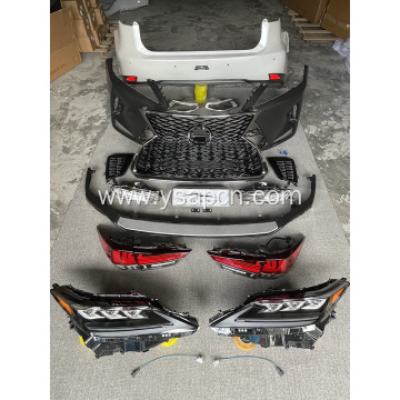 2021 RX facelift body kit for 2016-2019 RX